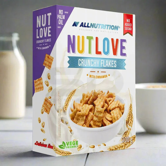 ALL NUTRITION® NUTLOVE CRUNCHY FLAKES 300g - Supplement-Support.com