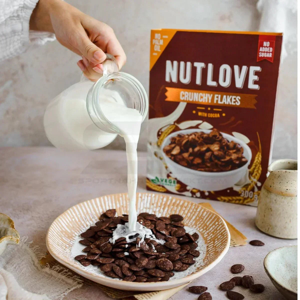 ALL NUTRITION® NUTLOVE CRUNCHY FLAKES 300g - Supplement-Support.com