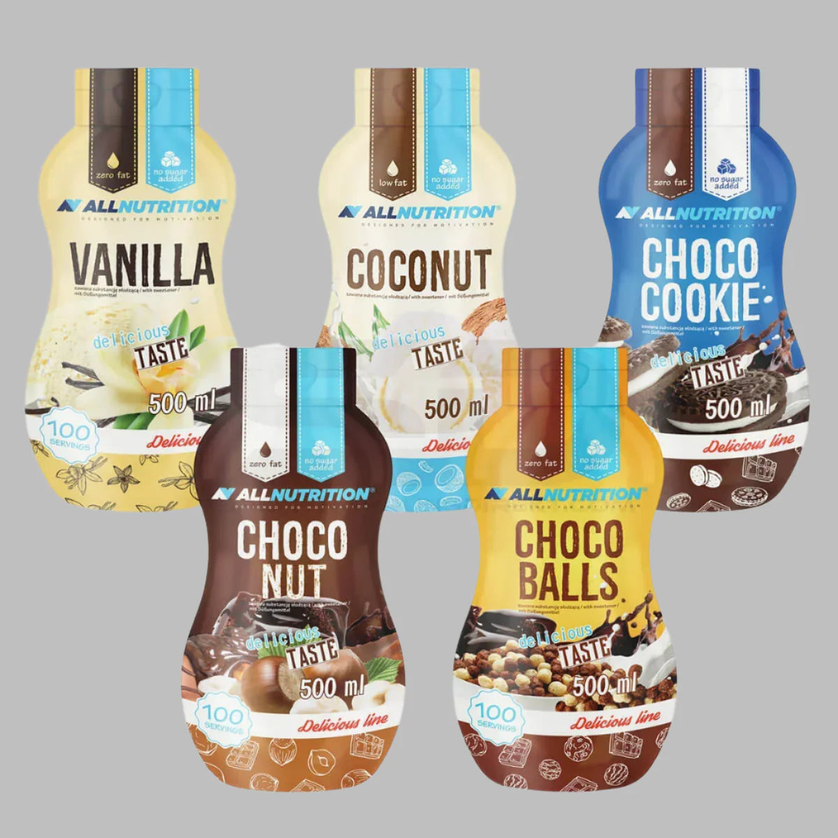 ALL NUTRITION® SAUCE ZERO SUGAR 500ml - Supplement Support