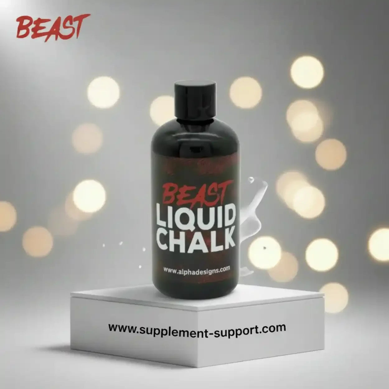 Alpha Designs Beast Liquid Chalk, 50 - 250 ml - Supplement-Support.com