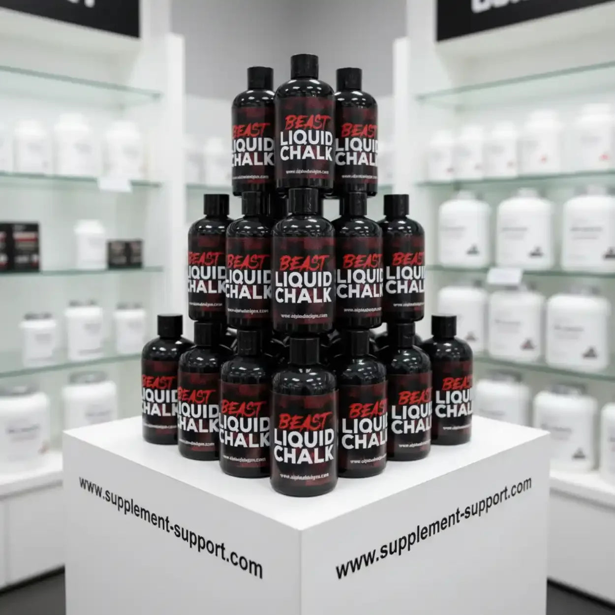 Alpha Designs Beast Liquid Chalk, 50 - 250 ml - Supplement-Support.com