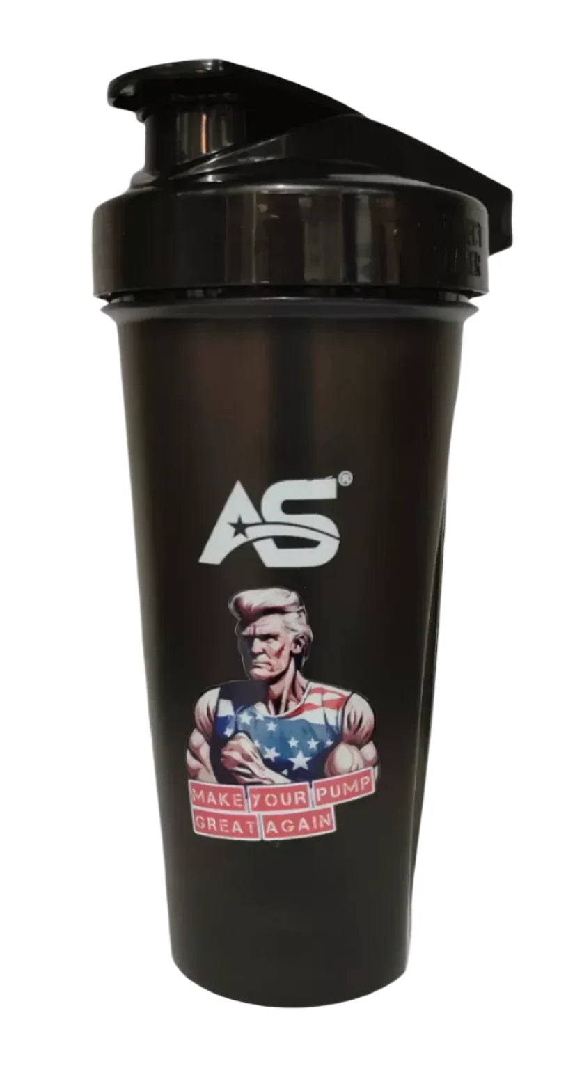 American Supps Protein Shaker Donald Pump 800ml - Supplement Support