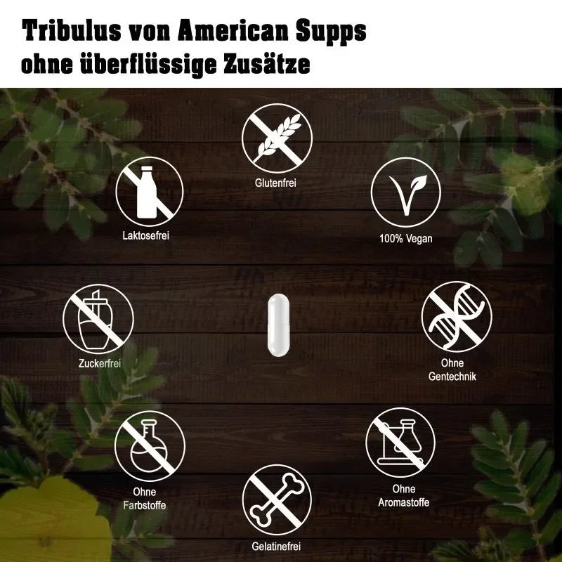 American Supps Tribulus Terrestris - 90 Kapseln - Supplement-Support.com