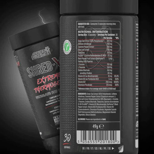 Applied Nutrition Shred-X EXTREM 90Caps. - Supplement Support