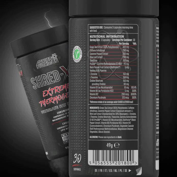 Applied Nutrition Shred-X EXTREM 90Caps. - Supplement-Support.com