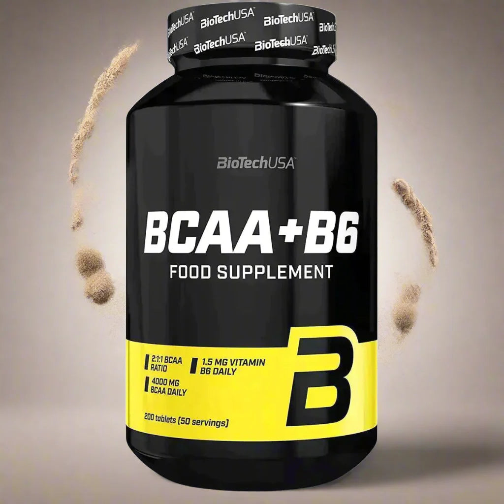 BCAA + B6 Tabletten 200 Stück - Supplement Support
