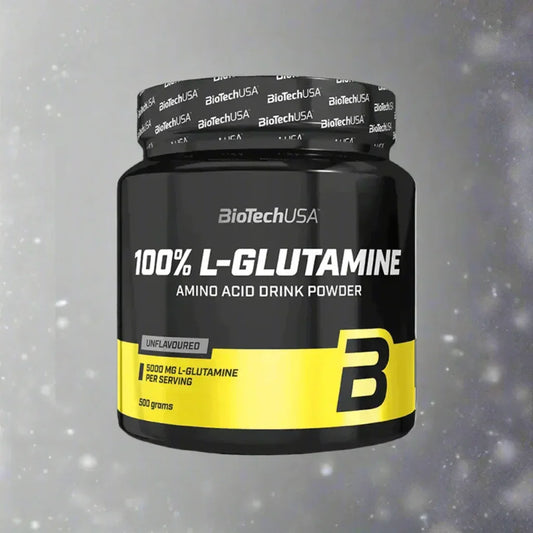 BioTech USA 100% L-Glutamin Pulver 500g - Supplement-Support.com