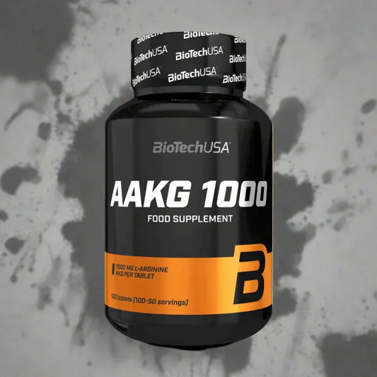 BioTech USA AAKG Tabletten 100 Stück 1000mg - Supplement-Support.com