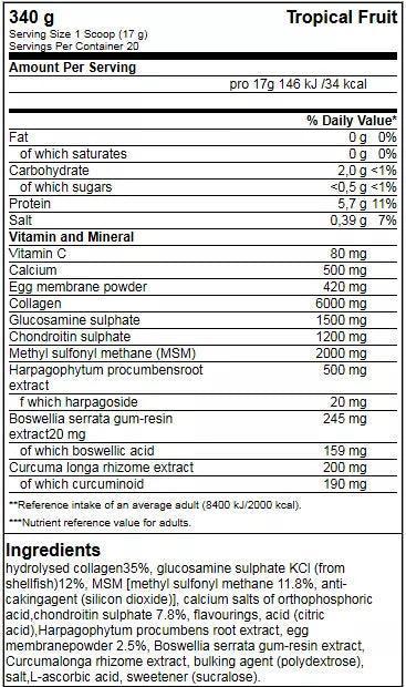 BioTech USA - ARTHRO FORTE Gelenknährstoff 340g - Supplement Support