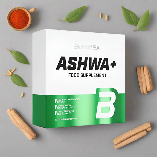 BioTech USA Ashwa+ 30 Kapseln - Supplement Support