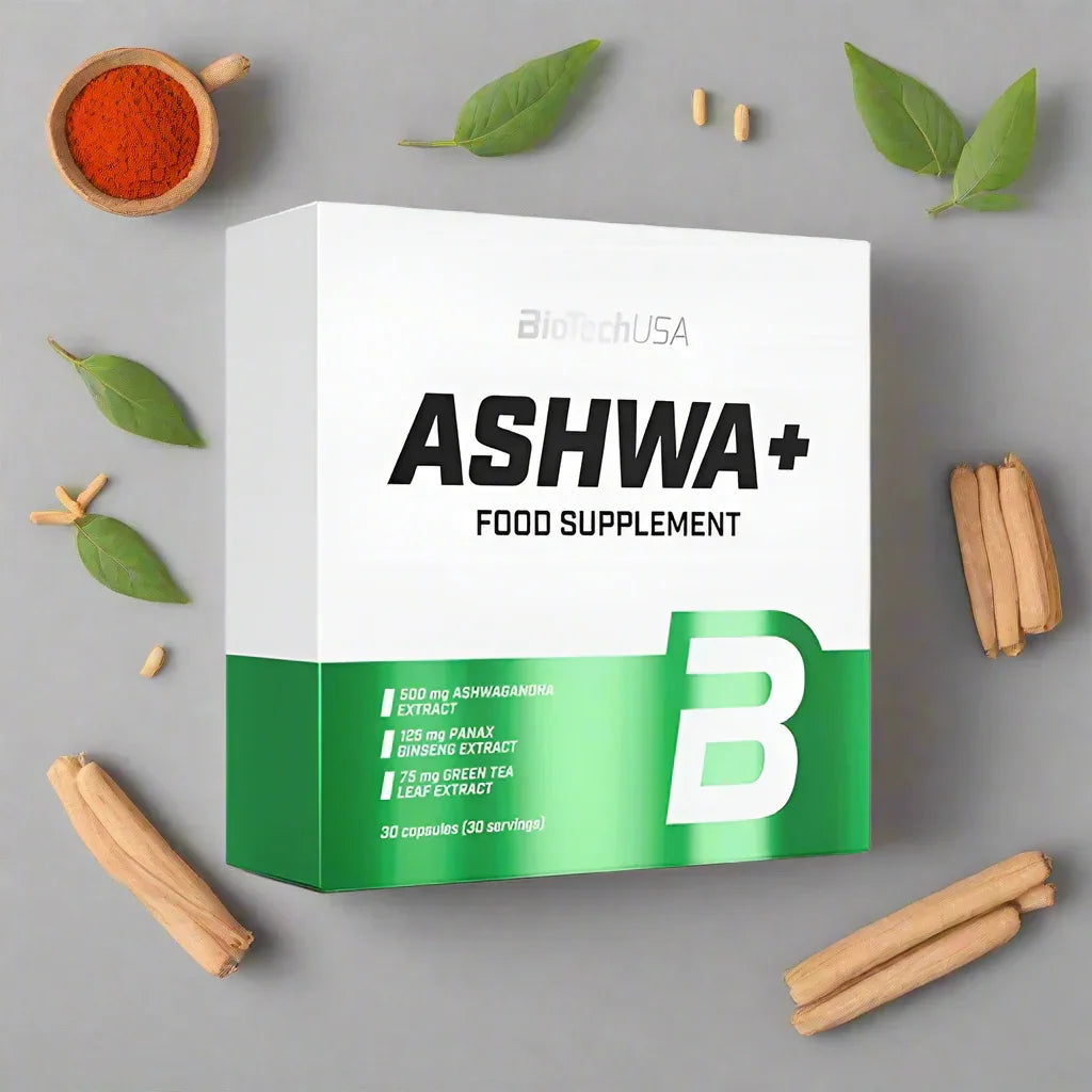BioTech USA Ashwa+ 30 Kapseln - Supplement-Support.com