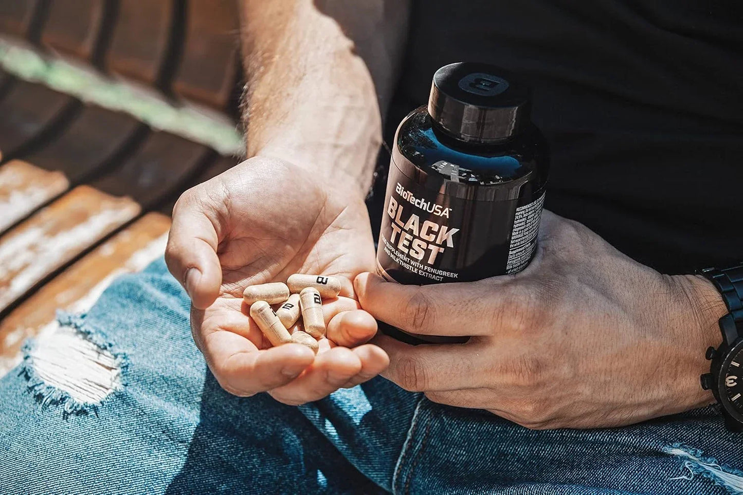 BioTech USA Black Test 90 Kapseln - Supplement Support