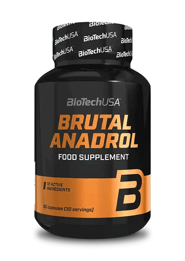 BioTech USA Brutal Anadrol Test - Booster 90 Kaps. - Supplement Support