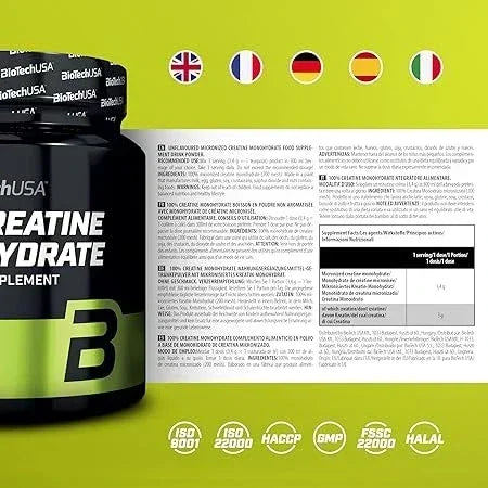 BioTech USA Creatin 500g - Supplement-Support.com