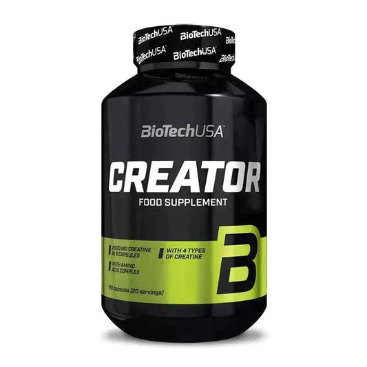 BioTech USA Creator 4 Komponenten Creatin - Supplement Support