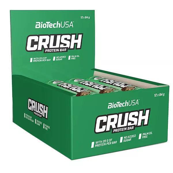 BioTech USA Crush Protein Bar 12x64g - Supplement Support