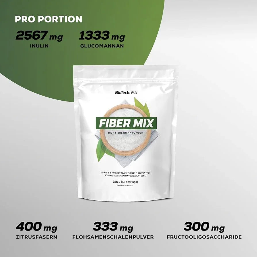 Biotech USA Fiber Mix 225g - Supplement Support