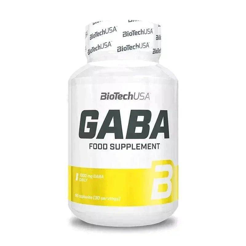 BioTech USA GABA - 60 Kapseln 500mg - Supplement-Support.com