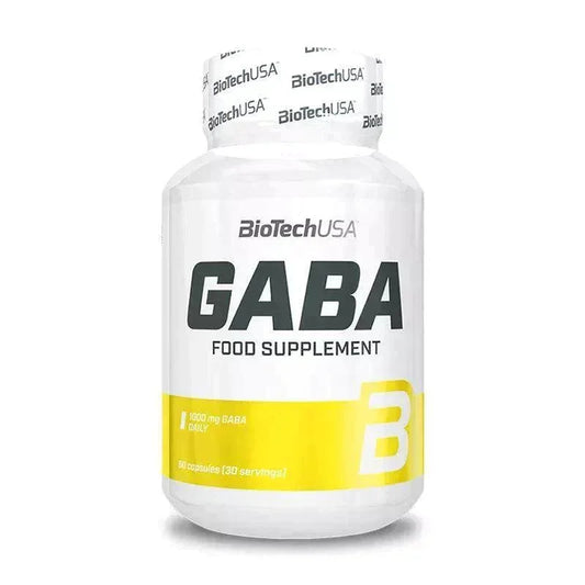 BioTech USA GABA - 60 Kapseln 500mg - Supplement-Support.com