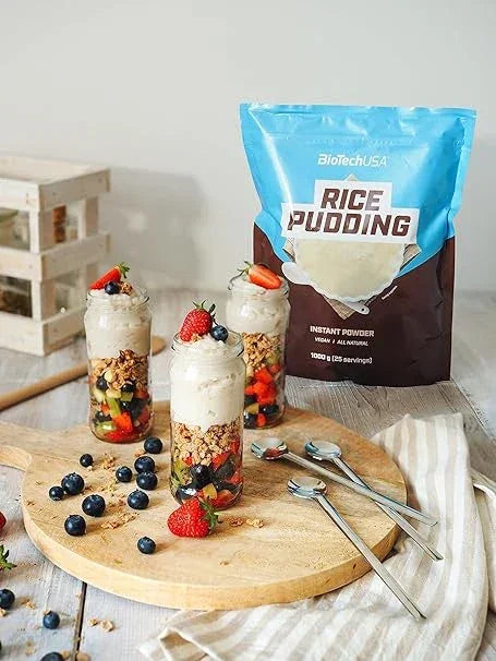 BIOTECH USA INSTANT RICE PUDDING l 1000g Tüte - Supplement Support