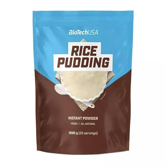 BIOTECH USA INSTANT RICE PUDDING l 1000g Tüte - Supplement-Support.com