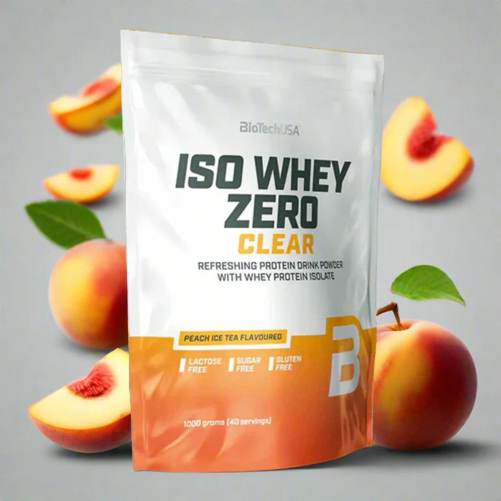 BioTech USA Iso Whey Zero Clear Protein Pulver 1000g - Supplement Support