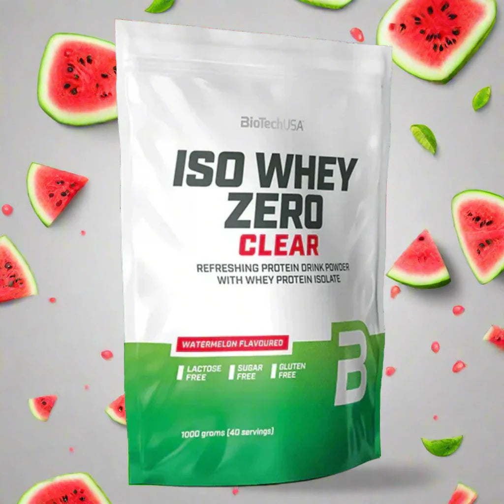 BioTech USA Iso Whey Zero Clear Protein Pulver 1000g - Supplement Support