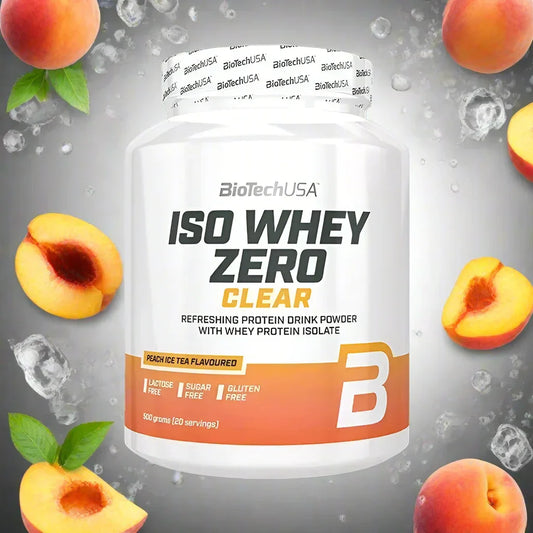 BioTech USA Iso Whey Zero Clear Protein Pulver 500g - Supplement-Support.com