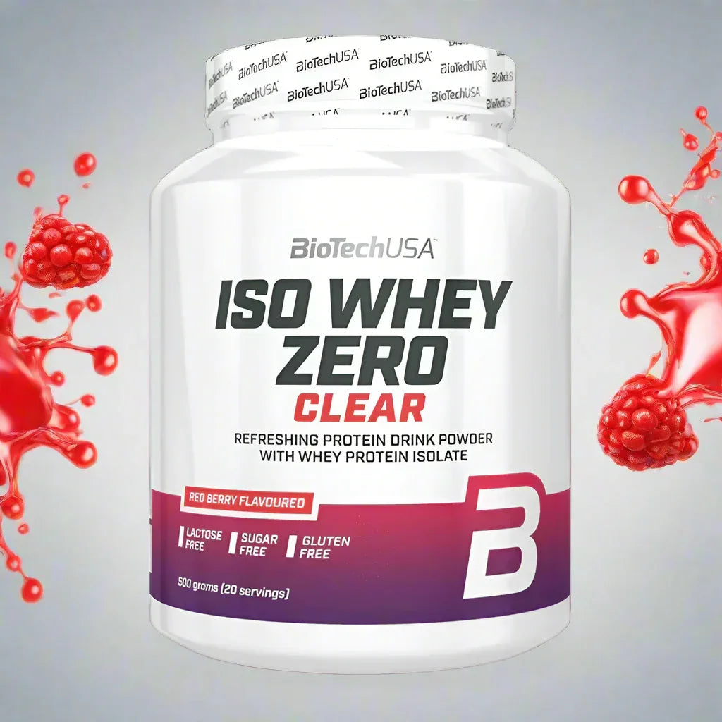 BioTech USA Iso Whey Zero Clear Protein Pulver 500g - Supplement-Support.com