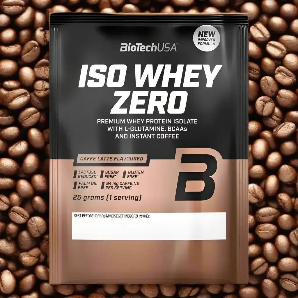BioTech USA Iso Whey Zero Protein Pulver 25g Probe - Supplement-Support.com