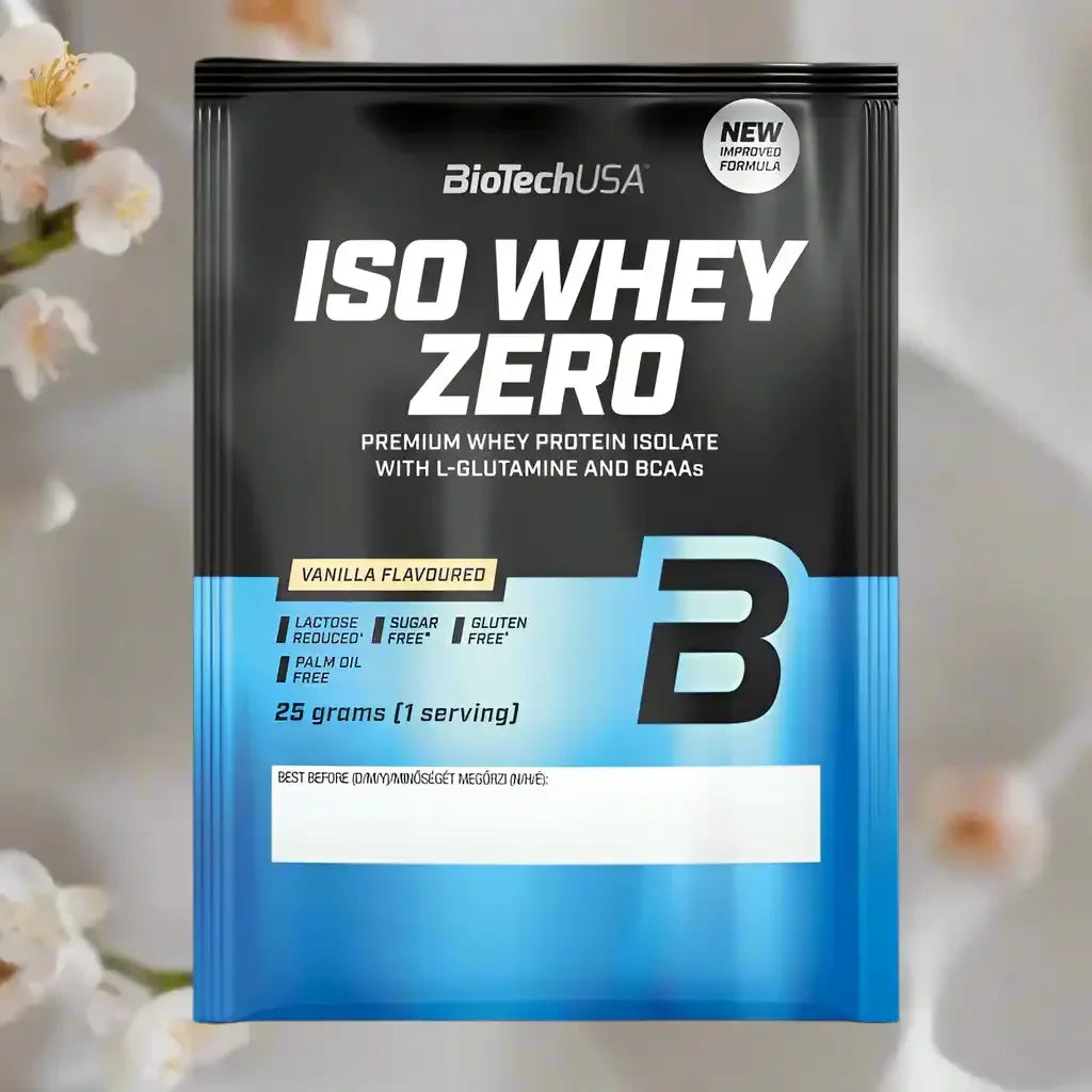 BioTech USA Iso Whey Zero Protein Pulver 25g Probe - Supplement-Support.com