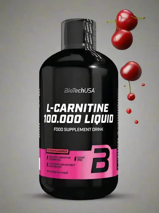 BioTech USA L-Carnitin Liquid 100.000 2x500ml - Supplement-Support.com