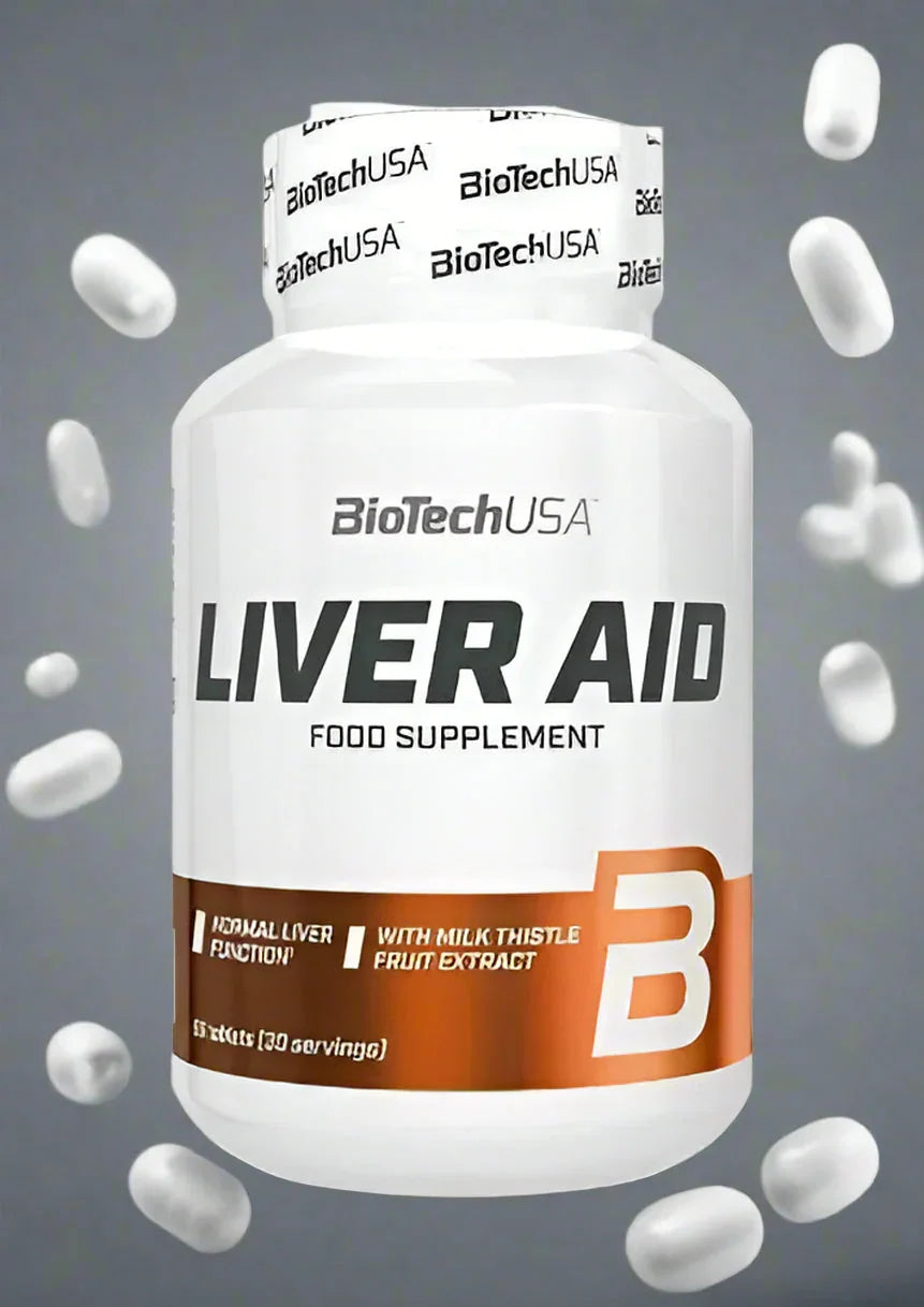 BioTech USA Liver Aid Leber Support 60Tab. - Supplement-Support.com
