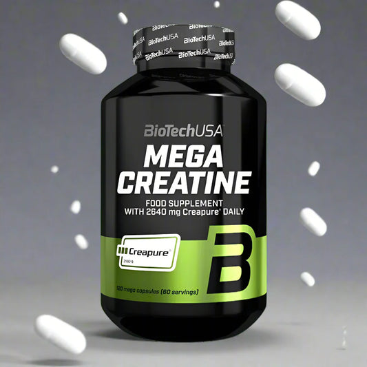Biotech USA Mega Creatine 120 Megakapseln - Supplement Support