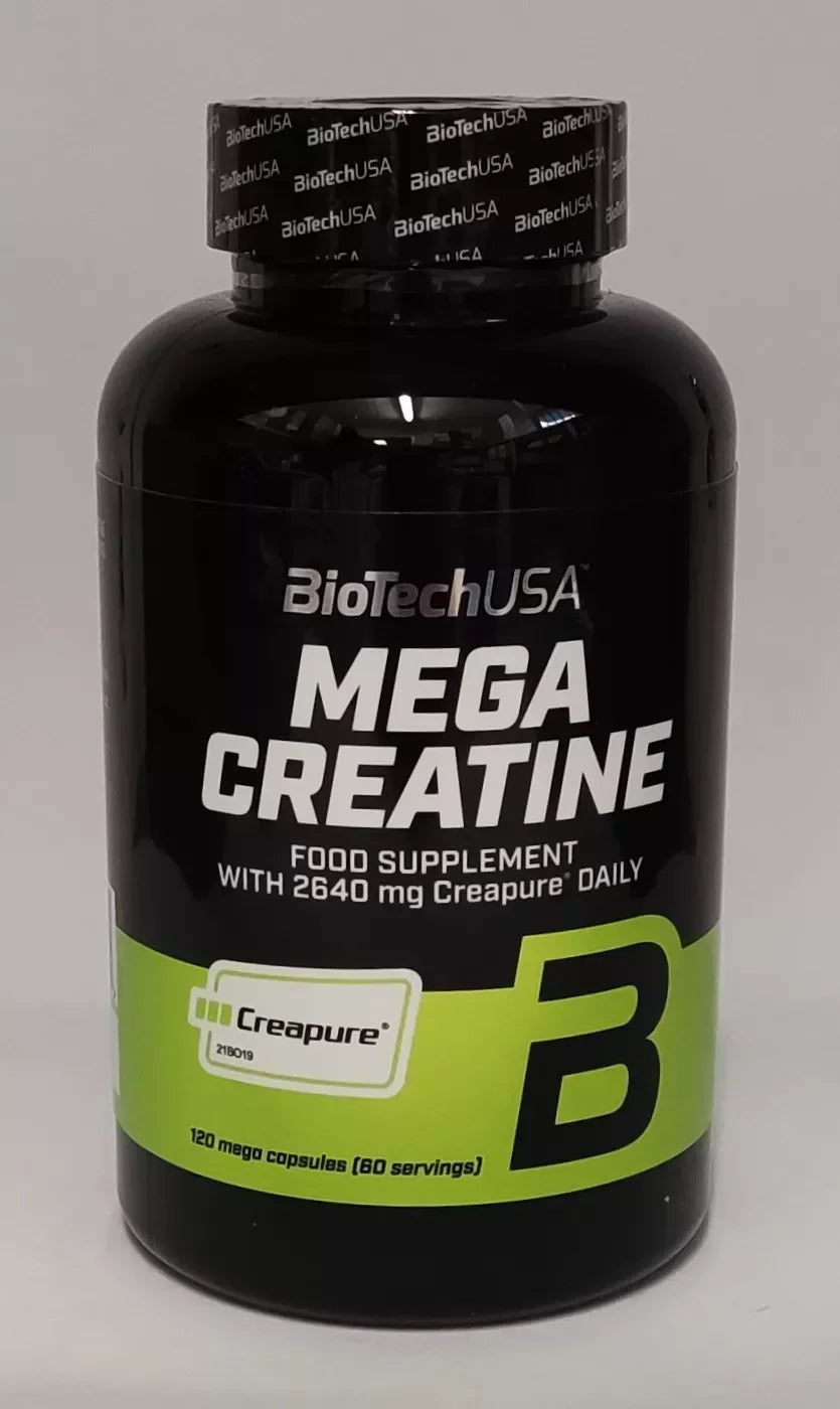Biotech USA Mega Creatine 120 Megakapseln - Supplement-Support.com