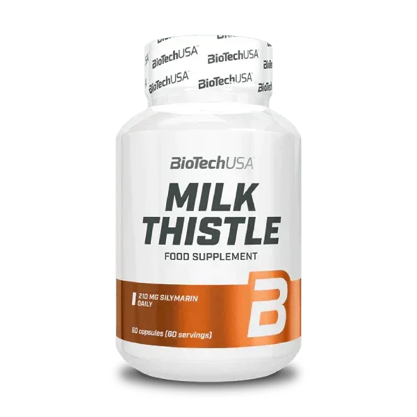 BioTech USA Milk Thistle Leber Support 60 Kapseln - Supplement-Support.com