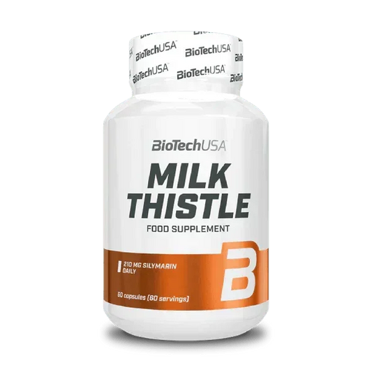 BioTech USA Milk Thistle Leber Support 60 Kapseln - Supplement-Support.com
