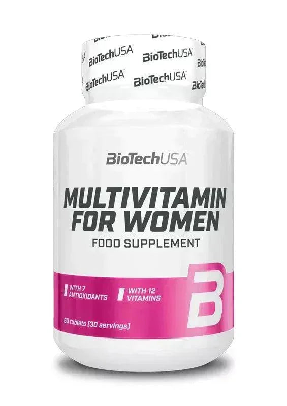 BioTech USA Multivitamin for Women - 60 Caps - Supplement-Support.com