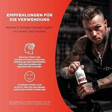 Biotech USA Omega 3 180x500mg - Supplement Support