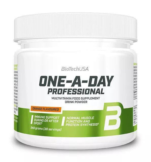 BioTech USA One a Day Professional Multivitamin - 240g - Supplement-Support.com