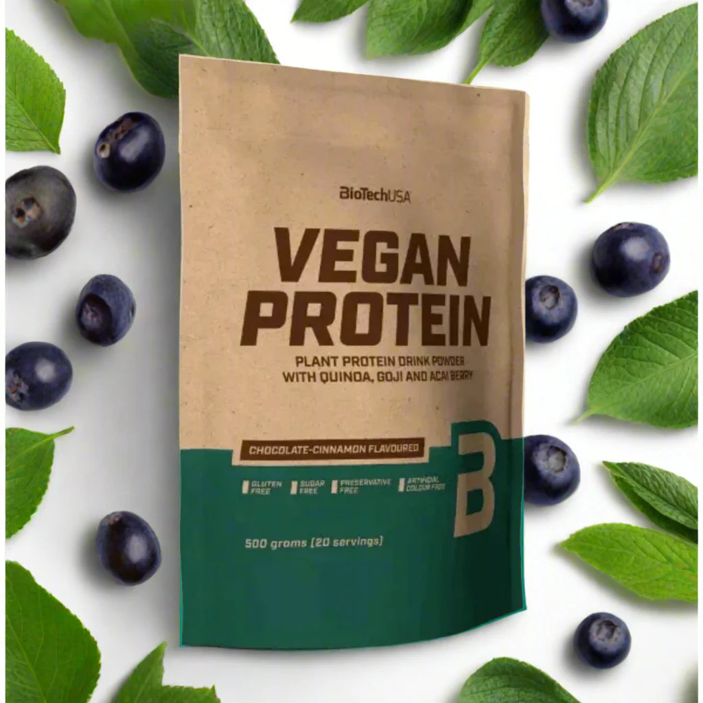 BioTech USA Vegan Protein Pulver 500g - Supplement Support