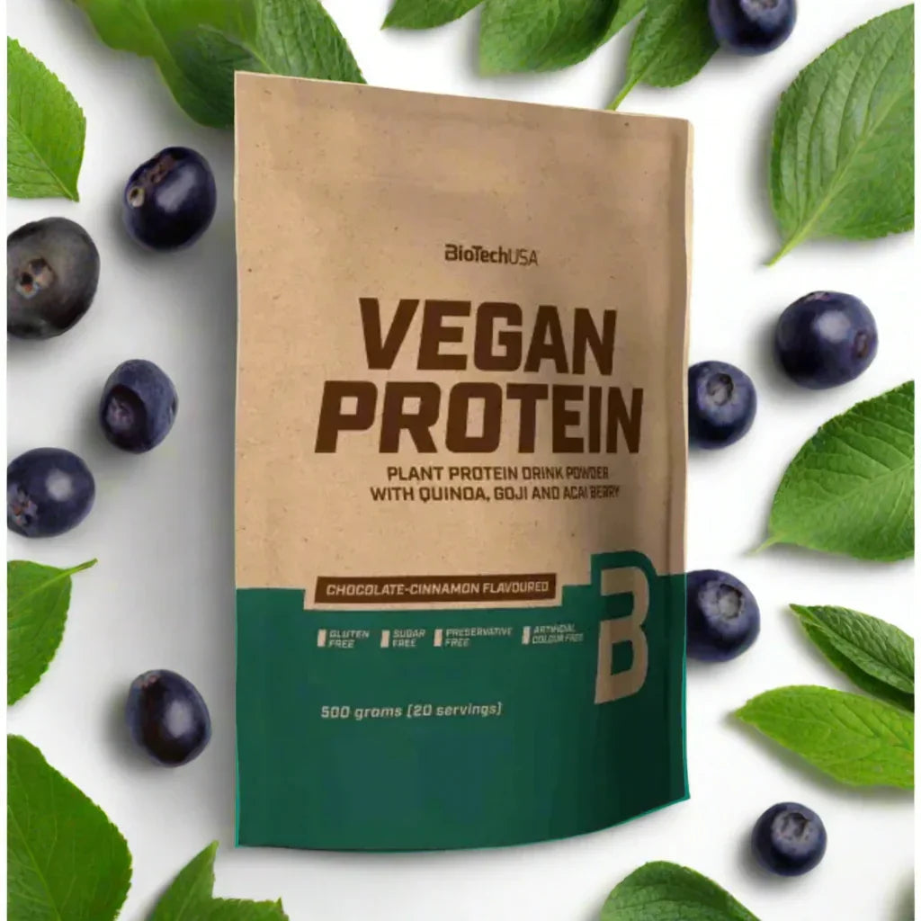 BioTech USA Vegan Protein Pulver 500g - Supplement-Support.com