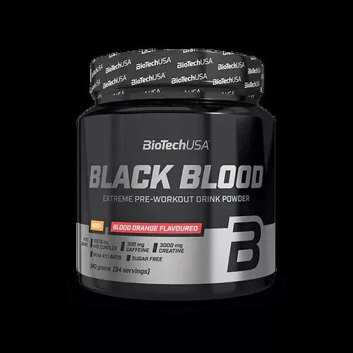 Black Blood NOX Pump Pre Workout Booster 330g - Supplement Support