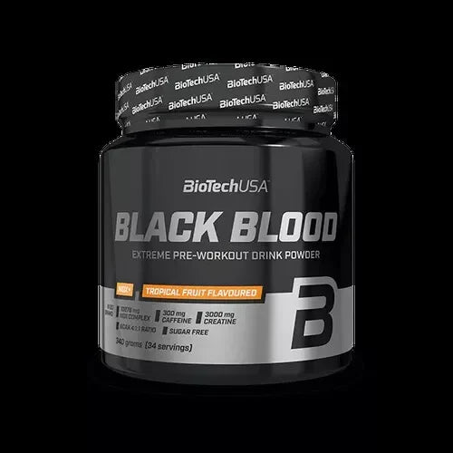Black Blood NOX Pump Pre Workout Booster 330g - Supplement Support
