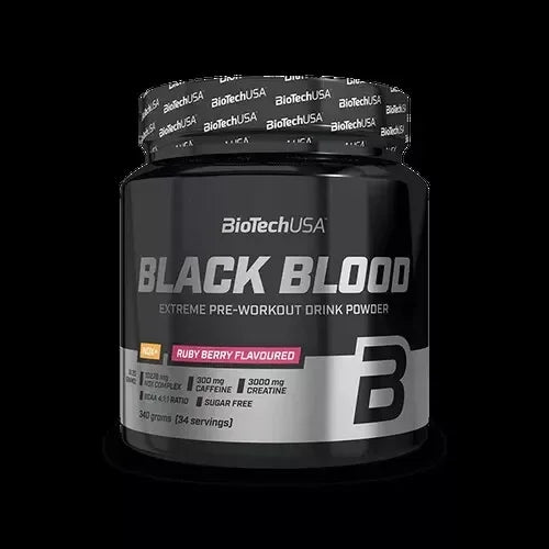 Black Blood NOX Pump Pre Workout Booster 330g - Supplement-Support.com