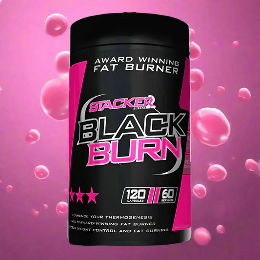 Black Burn von Stacker 2 120 Kapseln - Supplement Support
