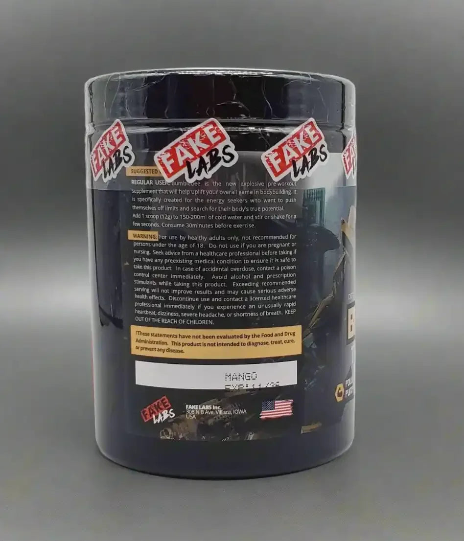 BUMBLEBEE US Pre Workout Booster 300g - Supplement-Support.com