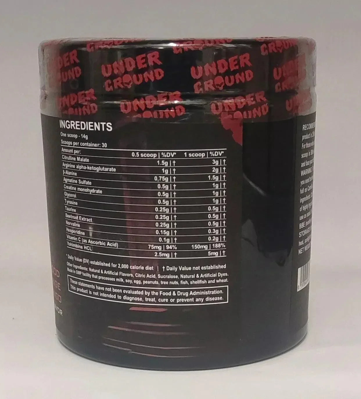 Carmilla US Hardcore Pump Booster 420g - Supplement Support