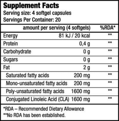 CLA 400 I 80-240 Softgelkapseln - Supplement Support
