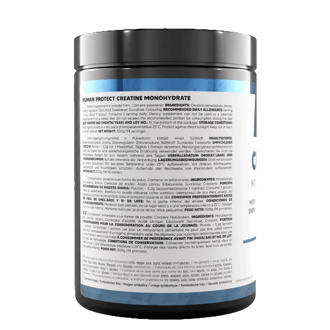 Creatine Monohydrate 500g mit Geschmack - Supplement Support